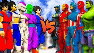 AVENGERS TEAM vs TEAM DRAGON BALL - EPIC SUPERHEROES WAR