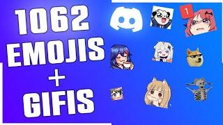 PACK DE EMOJIS + GIFS PARA SERVIDOR DO DISCORD (Discord)