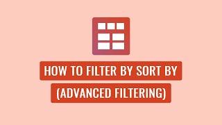 Smart Post Show Pro - How To Filter by Sort By (Advanced Filtering)