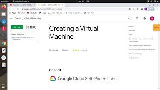 Creating a Virtual Machine | GSP001