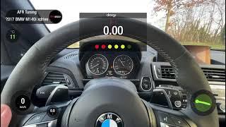 550HP BMW M140i 0-100 dragy run