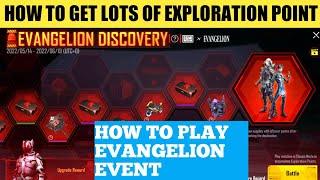 Bgmi Evangelion Discovery Event Explain in Hindi | How To Get Lots Of Exploration Points in Bgmi