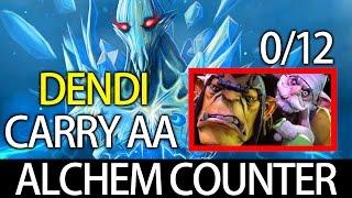 Dendi Counter Alchemist with Carry MID AA 7.03 META Ranked Dota Gameplay