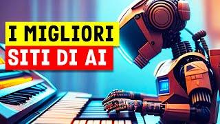 Ecco i MIGLIORI SITI per fare MUSICA con L'INTELLIGENZA ARTIFICIALE