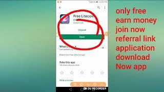 only free earn money join now  referral link application download Now app