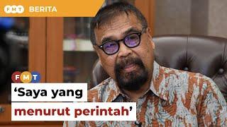 Saya yang menurut perintah, kata Ramli