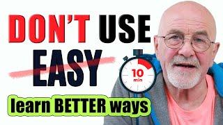 STOP saying 'easy' | Learn BETTER ways to say 'easy' and improve speaking