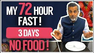 My 72 Hour Fast - 3 Days No Food!