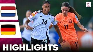 Germany vs Netherlands | Highlights | U19 Women's European Championship 15-07-2024