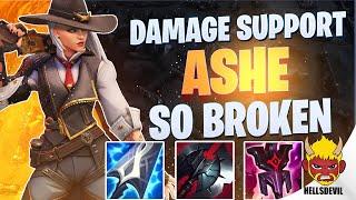 WILD RIFT | Ashe Support Is BROKEN Again!!! | Challenger Ashe Gameplay | Guide & Build