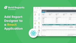 Add Report Designer Component to a React Application