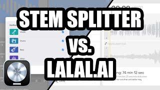 Logic Pro 11 // Stem Splitter vs. LALAL.AI (3 Songs Compared)