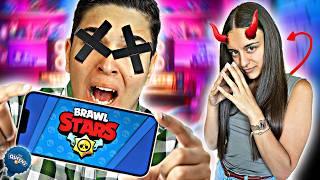 КОНТРОЛИРАТ МЕ В BRAWL STARS | ИГРАЯ СЪС ЗАТВОРЕНИ ОЧИ