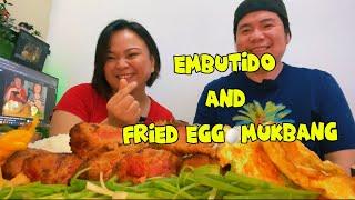 PORK EMBUTIDO AND FRIED EGG MUKBANGTASTING EVERY FLAVOR | Mukbang Philippines | ASMR | Food