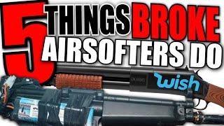 5 Things Broke Airsofters Do