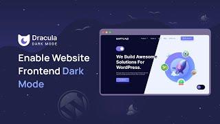 How to Enable and Use Dark Mode on WordPress Website Frontend