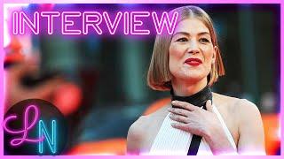 Rosamund Pike Interview: Wheel of Time, Gone Girl, James Bond and More