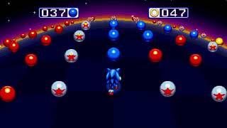 Sonic Mania 100% Walkthrough (Nintendo Switch) - Bonus Stage #21 - Part 58