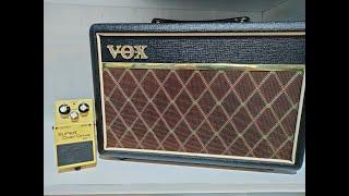 Vox Pathfinder 10 Review & Boss SD-1 | Practice Amp Demo