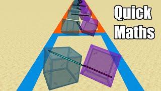 Visualizing Collision Detection -- Separating Axis Theorem Explained with a Minecraft Datapack