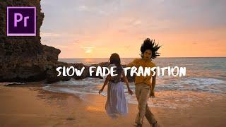 Make Slowly Fade | Gradient Wipe Transition Easily In Premiere Pro