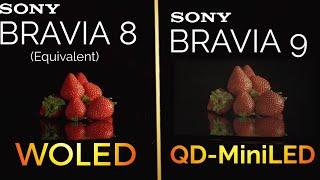 Sony Bravia 9 vs Sony Bravia 8 Equivalent From 2019 A8G Bravia Oled