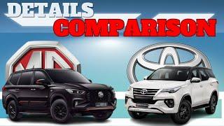 Toyota Fortuner vs MG Gloster - Which one to Buy & Why?