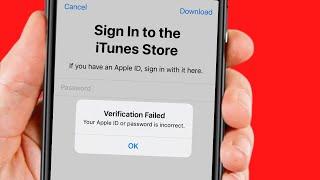 How to fix verification failed App Store | How to fix Apple ID verification failed App Store iPhone