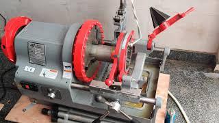 GI PIPE THREADING MACHINE - 1/2" to 4" @nandinientrepreneur  Contact: +917011593935 / +91-9599577316