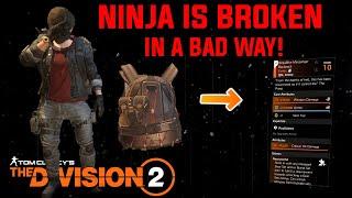 The Division 2 "NINJA BIKE MESSENGER BACKPACK IS BUGGED AND THIS IS HOW YOU FIX IT"