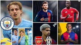 Man City Oo Saxiix kale Donatay, Arsenal Oo Afdubaneysa Araujo,PSG Oo Heshiis lagartay kvaratskhelia