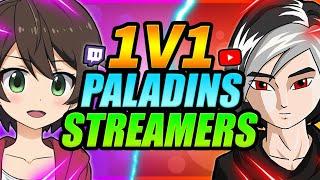 I 1v1 PALADINS STREAMERS (Vyktoryah & Xckj)