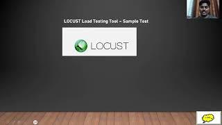 Locust performance testing tool - sample load test script