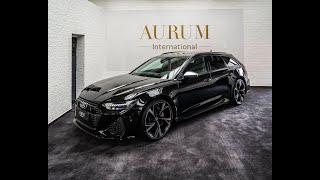 [2021] AUDI RS6 AVANT Mythosschwarz Interior Exterior Walkaround by AURUM International