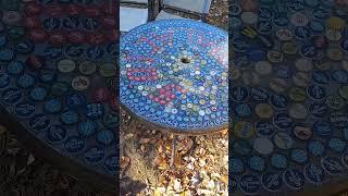 Beer Bottle Cap Table #2024#playa