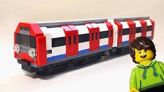 How I made LEGO mini London Underground Tube Train - Larry’s Lego