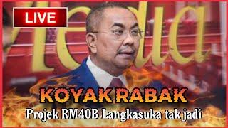 HRC LIVE!! - KOYAK TERUK - BERSILAT APA LAGI NUC? | RM40 BILLION WIDAD LANGKASUKA MB SANUSI