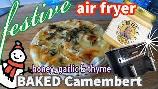 a FESTIVE Camembert BAKE, so quick and easy in the AIRFRYER!