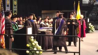 PhD Hooding Ceremony - Ibrahim Khoury and Winson Huang by Professor Ching-seh (Mike)