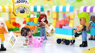 Wanna adopt a hedgehog ? Me tooooo! LEGO Friends Pet Adoption Day build & review