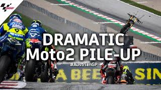 Scary Moto2™ crash from every possible angle | 2020 #AustrianGP