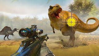 Dinosaur Hunter 2021 - Escape or Shoot,Choice Your Android Gameplay | Dino Hunt #3