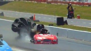 NHRA Funny Car driver John Hale's WILD Ride in Super Slo Mo