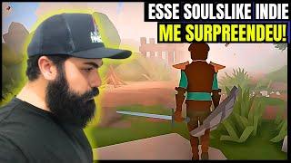 GAMEPLAY de CACILDES ADVENTURE o SOULSLIKE INDIE que me IMPRESSIONOU!