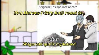 Pro Hero's (+Shigaraki) react to Decay explained |MHA|BNHA|