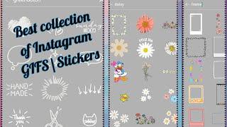 Part 1 | Instagram GIFS | Instagram stickers| Best GIFS for insta stories | Insta GIFS#instagifs#gif
