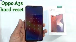 Oppo A3s hard reset and pattern unlock done