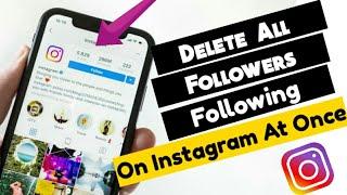 How to Delete All Followers Or Following on Instagram At Once