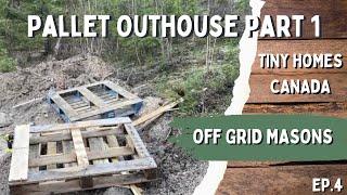 Our First Build Part 1 Timelapse - Tiny Homes Canada - Off Grid Masons EP. 4