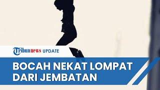 Viral Video Bocah 12 Tahun Lompat dari Jembatan ke Jalan Tol Cikampek, Orangtua Ungkap Motif si Anak